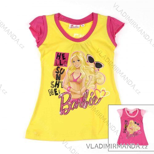 T-Shirt Kurzarm Barbie-Mädchen (2-8 Jahre) TKL V14F2102
