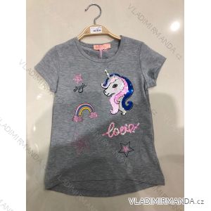 T-Shirt Kurzarm Kinder jugendliche Mädchen (4-12 Jahre) SEA2052639
