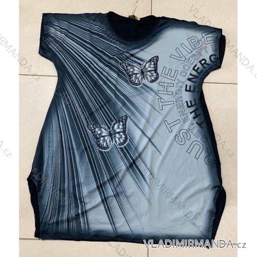 Tunika Kurzarm Damen (UNI XL-2XL) TURKISH FASHION TM120024
