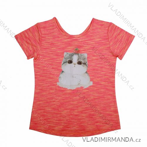 T-Shirt Kurzarm Kinder Mädchen (98-128) WOLF S2016