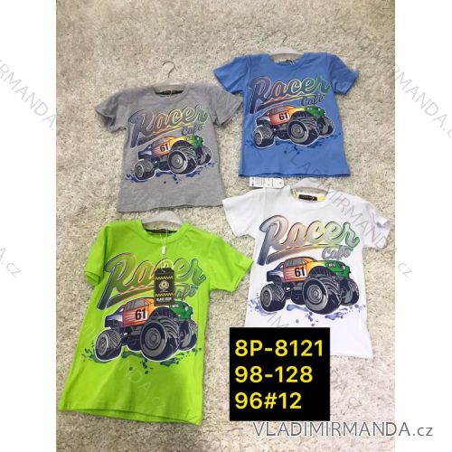 Kurzarm-T-Shirt für Kinderjungen (98-128) ACTIVE SPORT ACT208P-8121