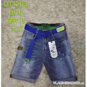 Sommerjeanshorts mit Gürtel Kinderjungen (6-16 Jahre) SAD SAD20DT1203
