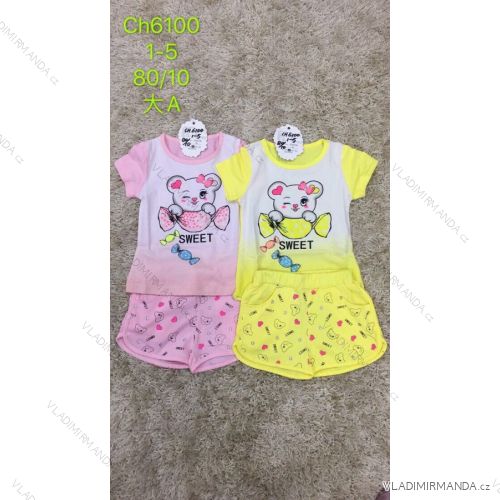 Sommer Mädchen T-Shirt und Shorts Set für Mädchen (1-5 Jahre) SAD SAD20CH6100
