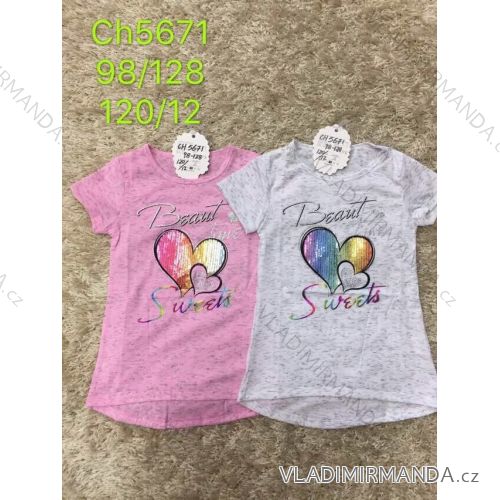 T-Shirt Kurzarm Kinder Mädchen (98-128) SAD SAD20CH5671