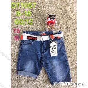 Sommerjeanshorts mit Gürteljungen (8-18 Jahre) SAD SAD20DT1067