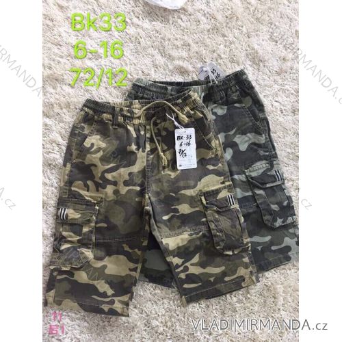 Kindershorts Tarnshorts Jungen (6-16 Jahre) SAD SAD20BK33