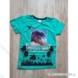 T-Shirt 3D änderndes Bild eines Dinosauriers. Kurzarm Kinder Jugend Jungen (128-164) TURKISH FASHION TVF20021