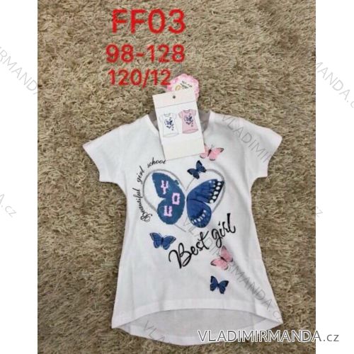 T-Shirt Kurzarm Kinder Mädchen (98-128) SAD SAD20FF03
