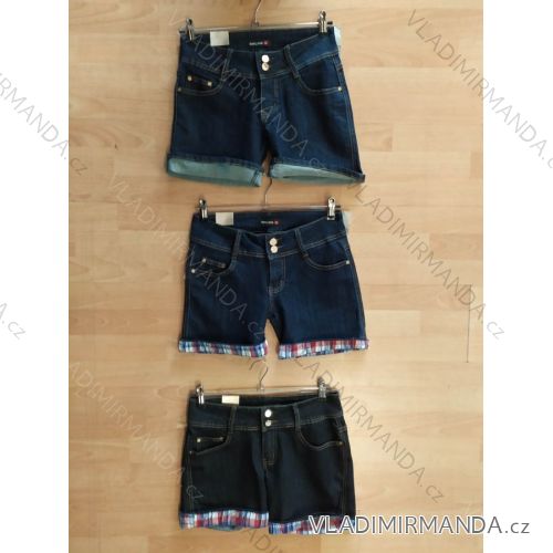 Jeansshorts für Damen (34-44) SMILING JEANS W274
