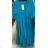 Langes Sommer Damenkleid (uni s / m) Italienische Mode IMM200461