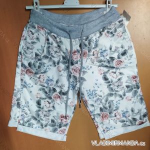 Jogginghose 3/4 kurze Sommerhose Damen dot (uni s / m) ITALIENISCHER MODUS IM1319131