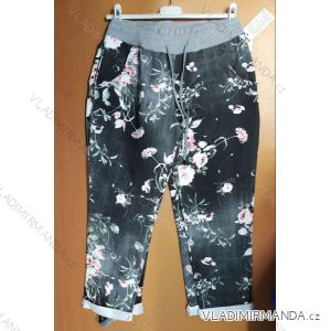 Jogginghose 3/4 kurze Sommerhose Damen dot (uni s / m) ITALIENISCHER MODUS IM1319131