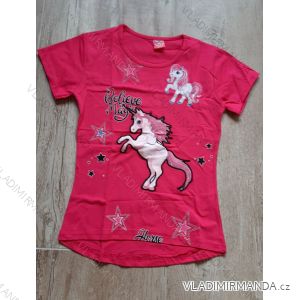 Flackerndes Kurzarm-T-Shirt für Kinder (3-8 Jahre) TURKISH FASHION TVF20006