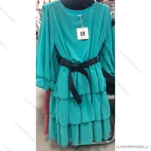 Langärmliges Kleid für Damen (uni s / m) ITALIAN Fashion IM9184243