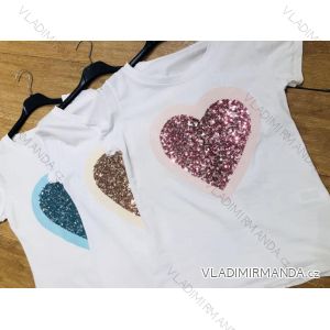 T-Shirt Kurzarm Frauen (Uni s / m) ITALIAN FASHION IMM20193