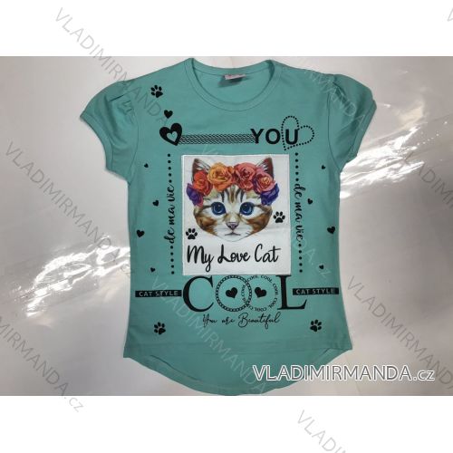 Kurzarm-T-Shirt für Kinder (128-152) Türkisches MODA TVB20010