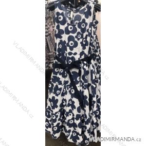 Kleid mit 3/4 Ärmeltasche für Damen (uni sl) ITALIAN Fashion IM3181746