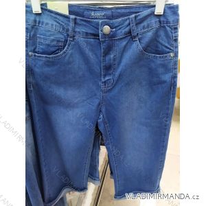 Jeans Hose 3/4 kurze Frauen (30-38) SUNBIRD SUN120BLK1197