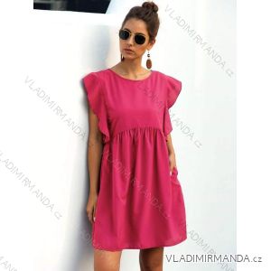 Kleid mit 3/4 Ärmeltasche für Damen (uni sl) ITALIAN Fashion IM3181746