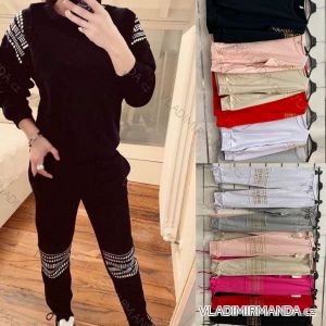 Jogginghose Set Damen Sweatshirt (uni sl) TURKISH FASHION IMK20034