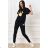 Damen T-Shirt Kurzarm und Jogginghose Set (UNI S / L) TURKISH FASHION IMK20118