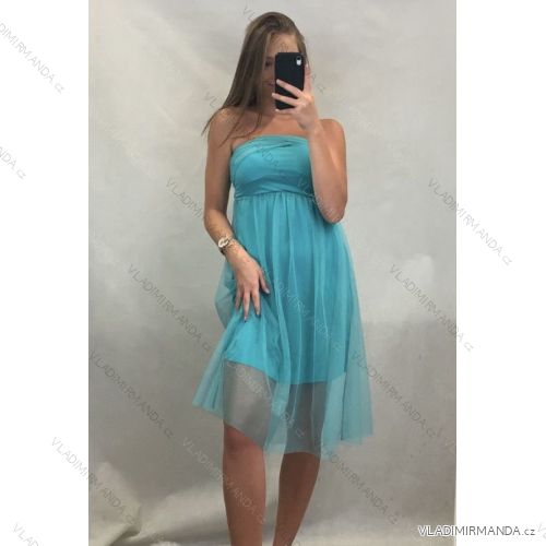 ÄRMELLOSE SOMMERFRAUEN KURZE FRAUEN (uni s / m) ITALIENISCHE MODE IMM200118