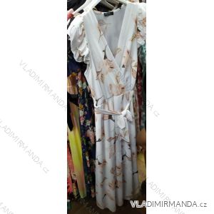 Sommer Kurzarm Sommerkleid für Frauen (UNI S / M) ITALIAN FASHION IM920198