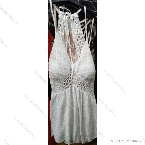 Sommer Kurzarm Sommerkleid für Frauen (UNI S / M) ITALIAN FASHION IM920198