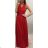 Damen Sommer Sommer Chiffon Kleid (uni s / l) ITALIAN FASHION IMM205504 <p>rot</p>