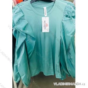 Tunika alle Bluse Langarm Frauen (uni m / l) ITALIAN FASHION IM920042