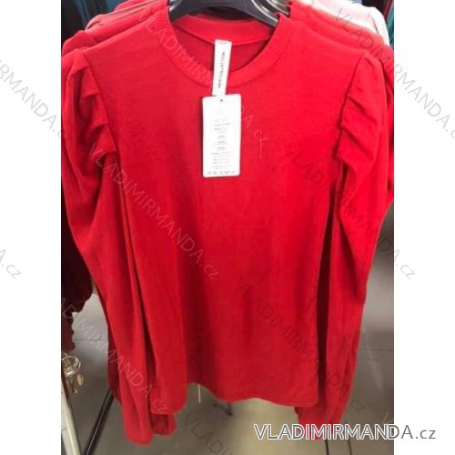 Tunika alle Bluse Langarm Frauen (uni m / l) ITALIAN FASHION IM920042