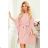 287-11 SOFIA Butterfly dress - dirty pink