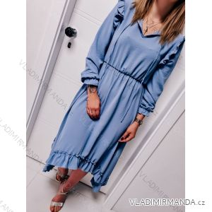 Ärmelloses Sommerkleid für Damen (UNI SL) ITALIAN FASHION IMK201505107