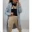 Strickjacke gestrickt Damen (uni s / l) ITALIENISCHE MODE IMC20013