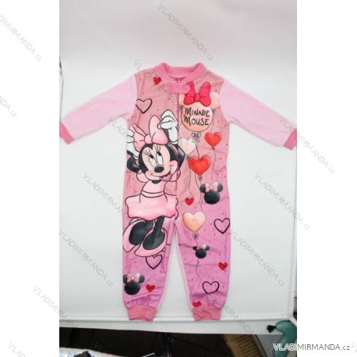 PYZAMO lange warme polare Fleece-Minniemaus-Babymädchen (98-128) SETINO MIN-G-PAJAMAS-460