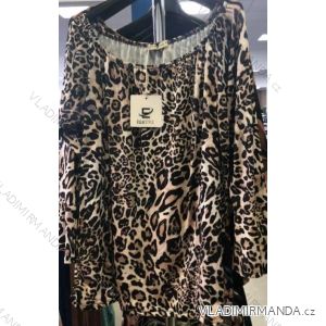 Tunika Bluse 3/4 Langarm Damen (uni m / l) ITALIAN FASHION IM920092