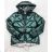 Jacke Winterjacke mit Kapuze und Fell Damen Übergröße (46-54) POLISH FASHION BLI19YP-18057-12