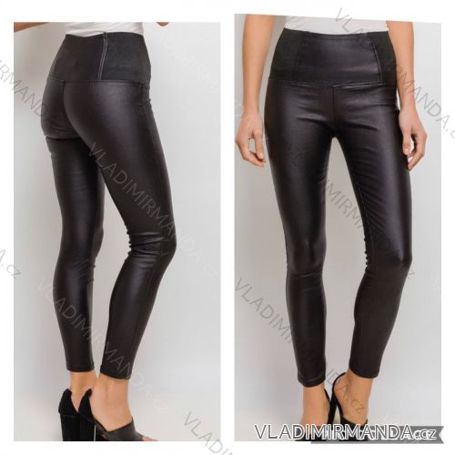 Leggings Hose Kunstleder mit Reißverschluss (xs-m) Italian Fashion LML20003