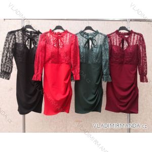 Bluse Langarm mit Rüschen Frauen (UNI S / L) ITALIAN FASHION IMK20159