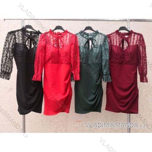 Bluse Langarm mit Rüschen Frauen (UNI S / L) ITALIAN FASHION IMK20159