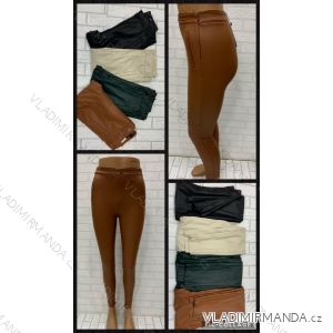 Leggings Hose Kunstleder mit Reißverschluss (xs-m) Italian Fashion LML20003