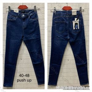 Jenas Hose Kunstleder mit Reißverschluss (40-48) JEANS JWA20006