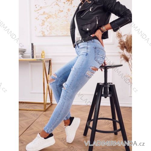 Jenas Hose Kunstleder mit Reißverschluss (34-42) JEANS JWA20024