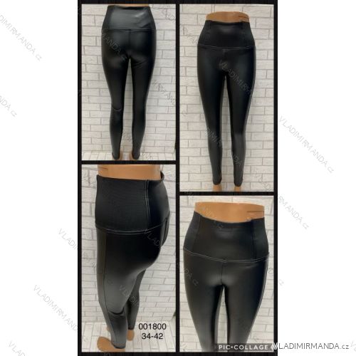 Leggings Hose Kunstleder mit Reißverschluss (34-42) JENAS JWA20026