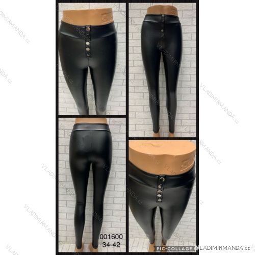 Leggings Hose Kunstleder mit Reißverschluss (34-42) JENAS JWA20027