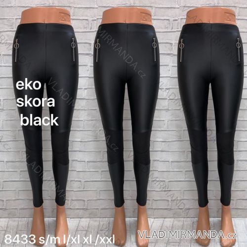 Leggings Hose Kunstleder mit Reißverschluss (S-XXL) JENAS JWA20036