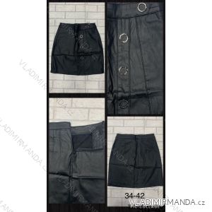 Skirt Hose Kunstleder mit Reißverschluss (34-42) JENAS JWA20042