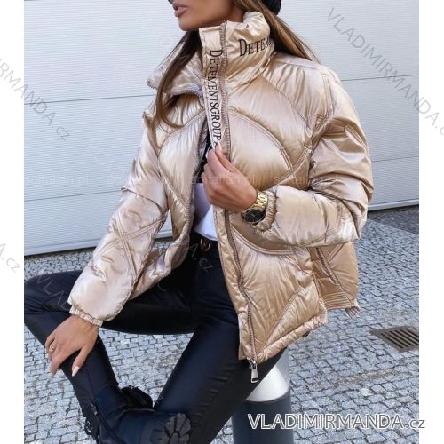 Jacke Winterjacke mit Kapuze und Fell Damen Übergröße (46-54) POLISH FASHION BLI19YP-18057-12