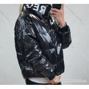 Jacke Winterjacke mit Kapuze und Fell Damen Übergröße (46-54) POLISH FASHION BLI19YP-18057-12