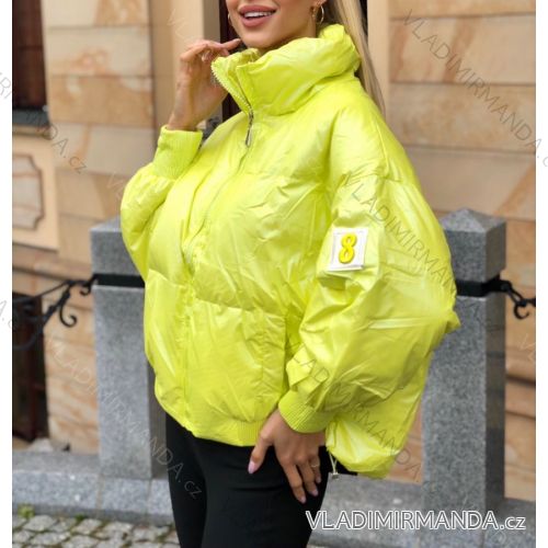 Jacke Winterjacke mit Kapuze und Fell Damen Übergröße (46-54) POLISH FASHION BLI19YP-18057-12